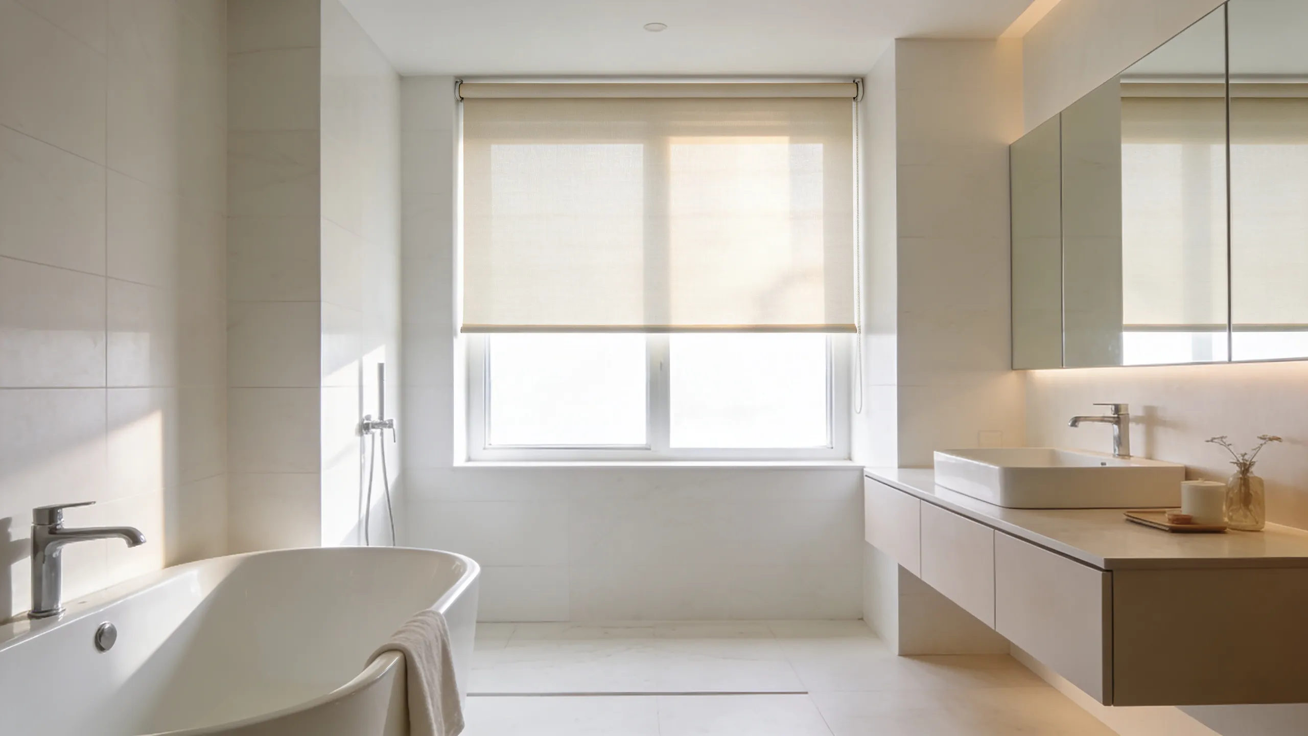 bathroom window coverings for privacy​